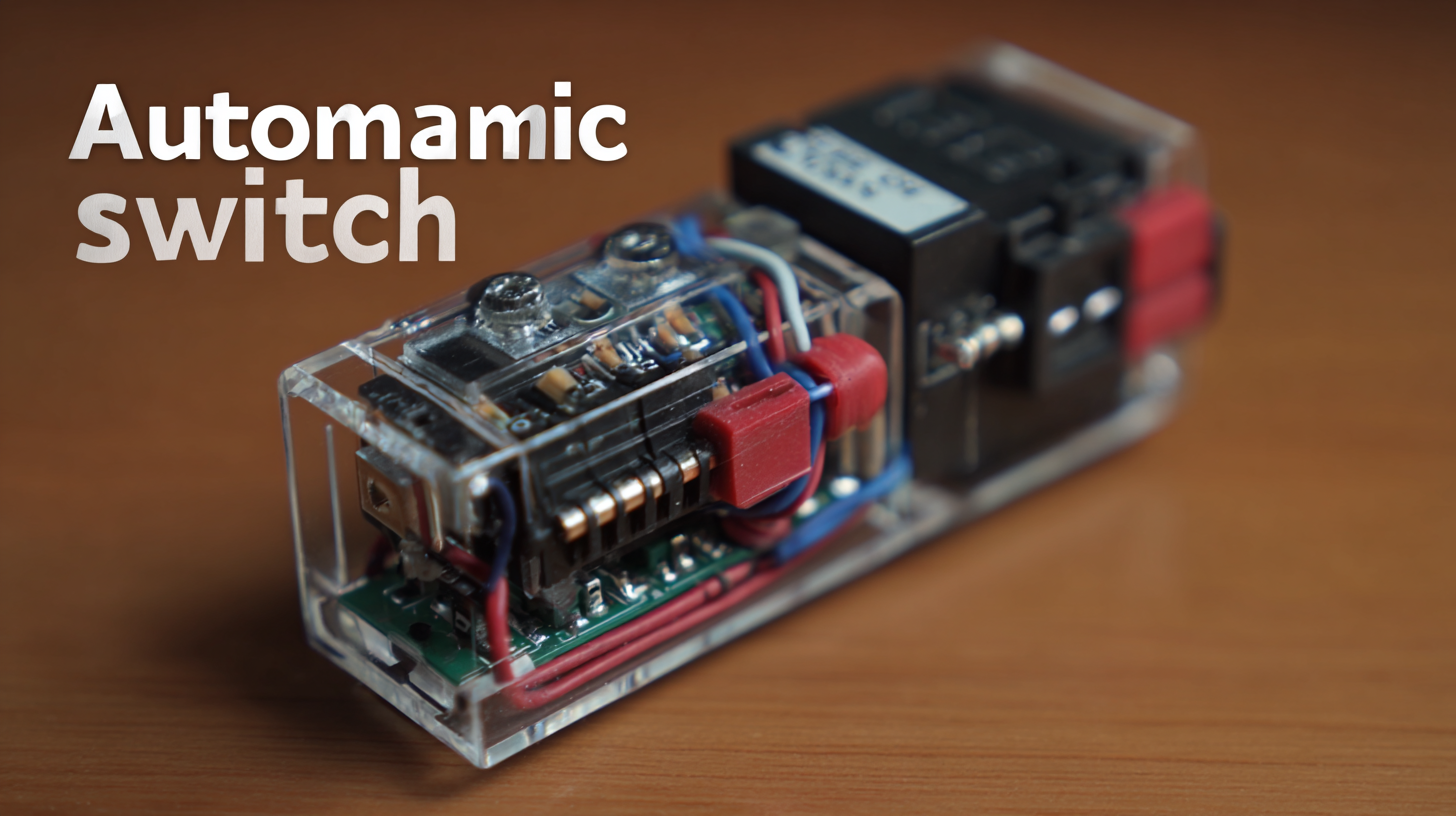 Common Challenges with Best Automatic Power Switches and Their Impact on Efficiency