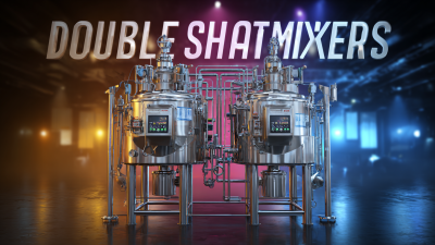Exploring the Top Examples of Best Double Shafts Mixers for Optimal Mixing Solutions