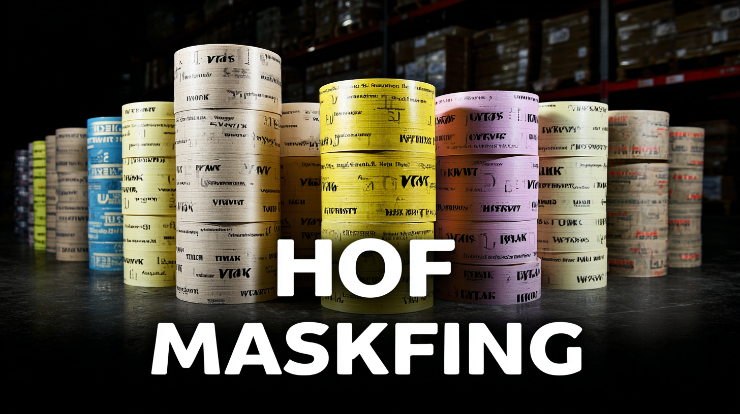 Top Strategies for Sourcing the Best Hvof Masking Tape to Enhance Your Industrial Operations