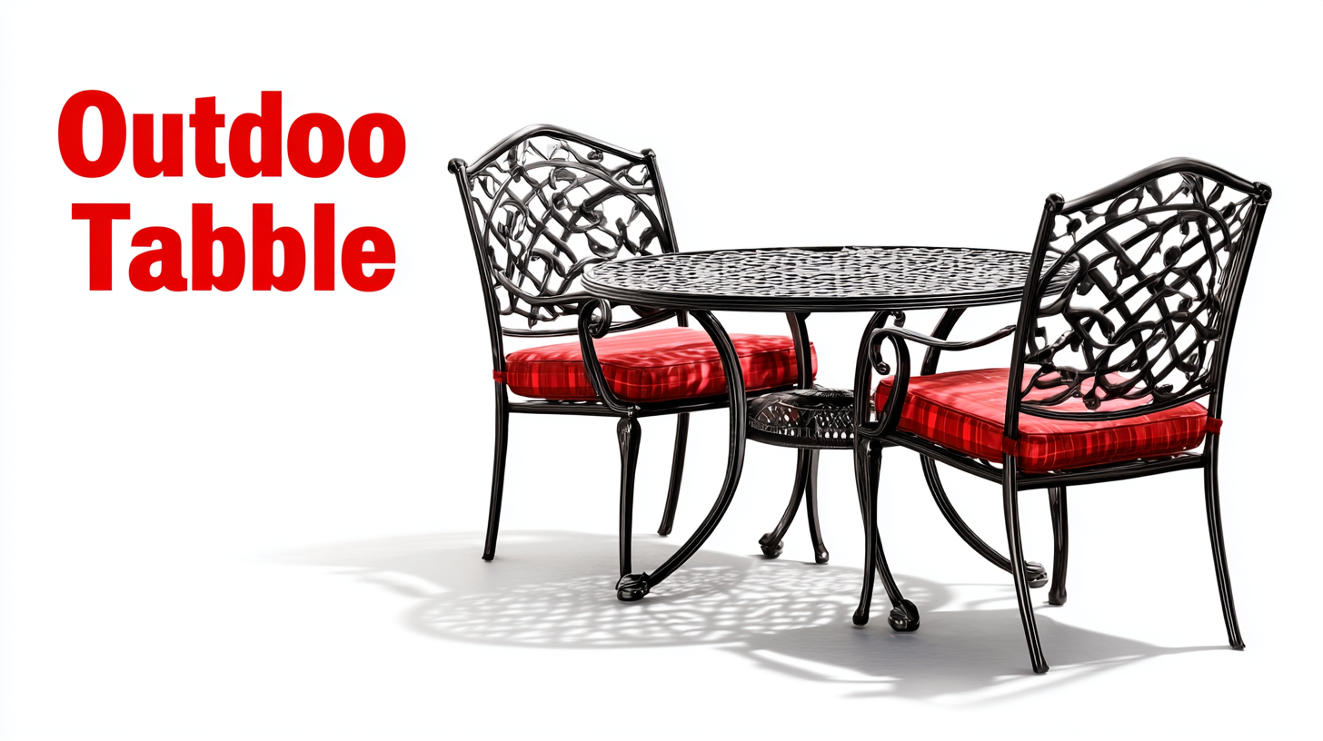 Ultimate Guide to Choosing the Best Outdoor Table and Chairs for Your Space