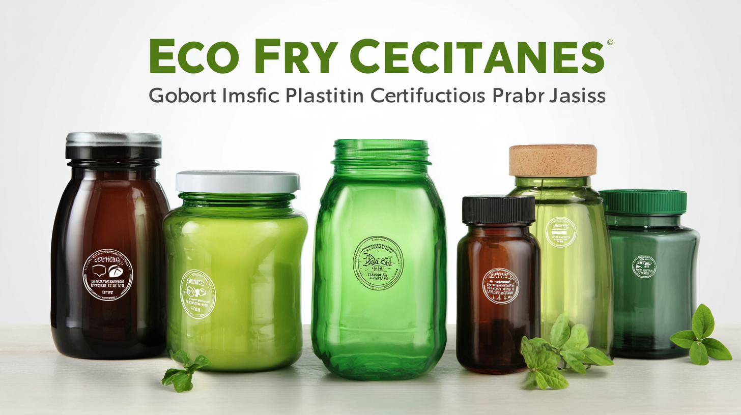 Understanding Import Export Certifications for Best Eco Friendly Plastic Jars A Comprehensive Guide for Global Buyers