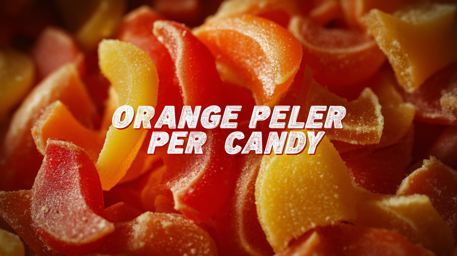 Exploring Unique Characteristics and Applications of Best Orange Peel Flavor Press Candy