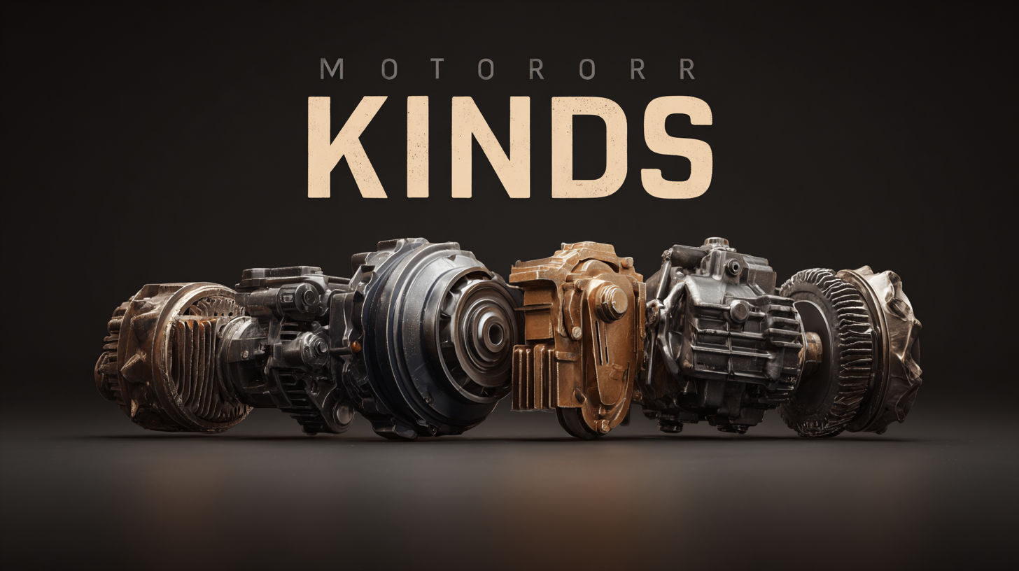 Exploring Unique Alternatives in the Best Motor Kinds for Global Buyers