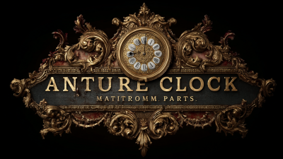 2025 Trends in Antique Clock Parts Manufacturing: Innovative Strategies for Global Buyers