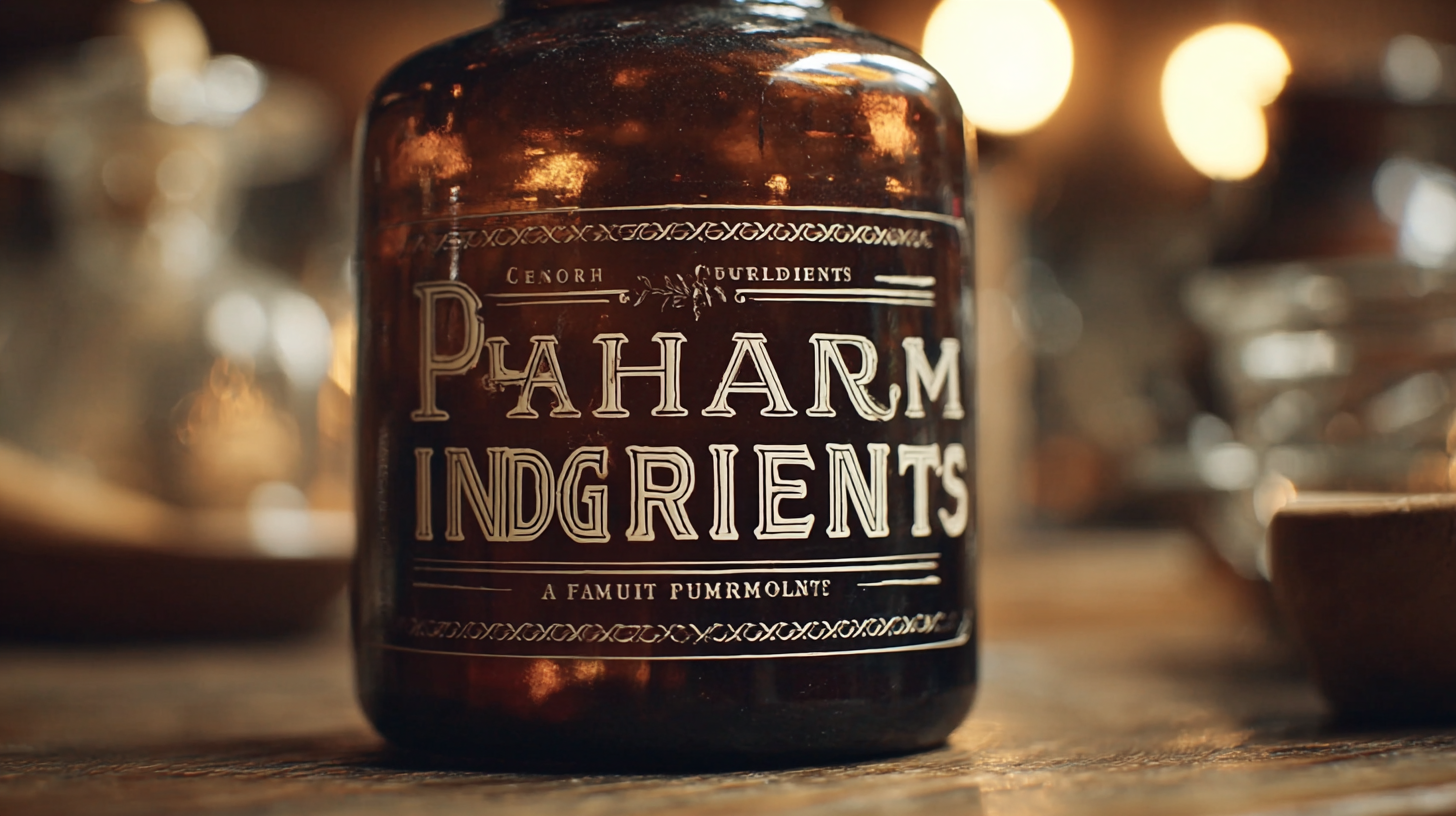 7 Compelling Reasons to Choose the Best Pharm Ingredients for Your Formulations