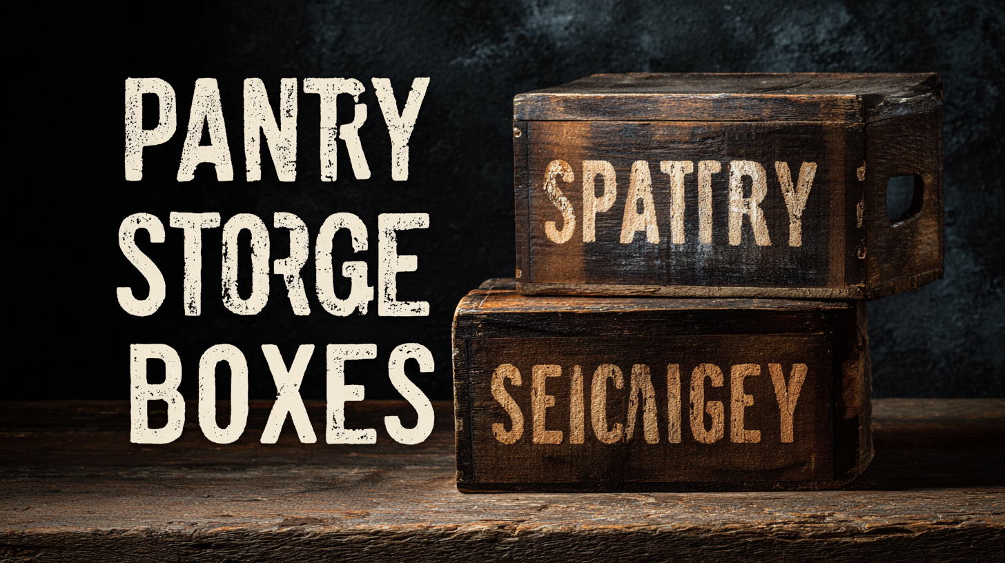 Navigating Export Certification for Best Pantry Storage Boxes in Global Trade