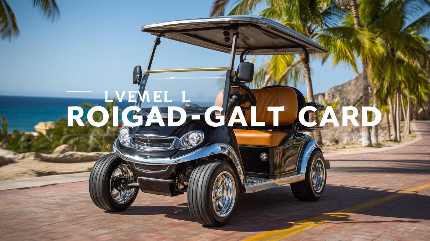Ultimate Guide to Choosing the Best Road Legal Golf Cart for Your Needs