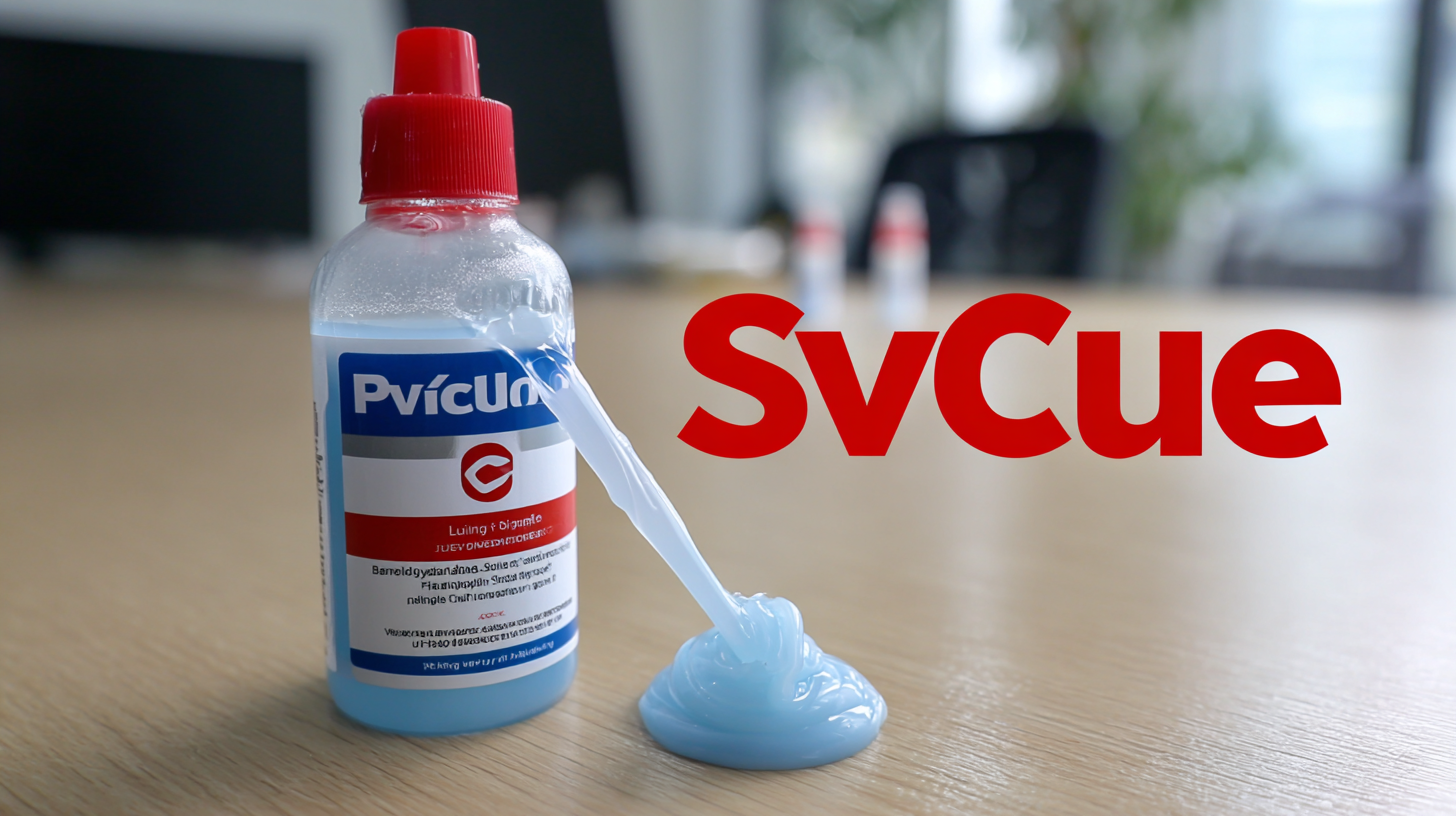Exploring the Technical Specifications of Best Pvc Silicone Glue for Molding Applications