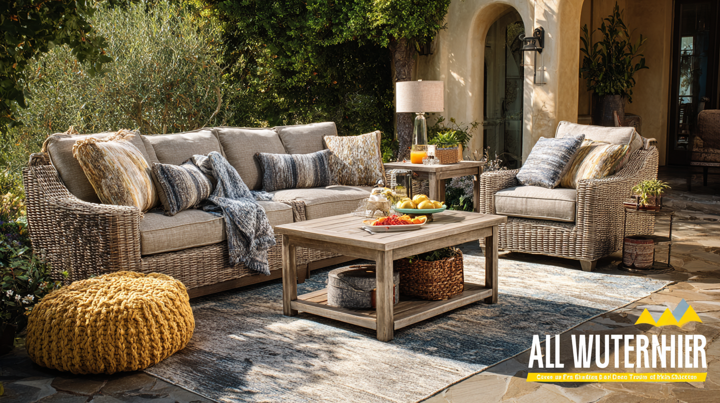 How to Choose the Best All Weather Furniture for Your Outdoor Space: A Comprehensive Guide