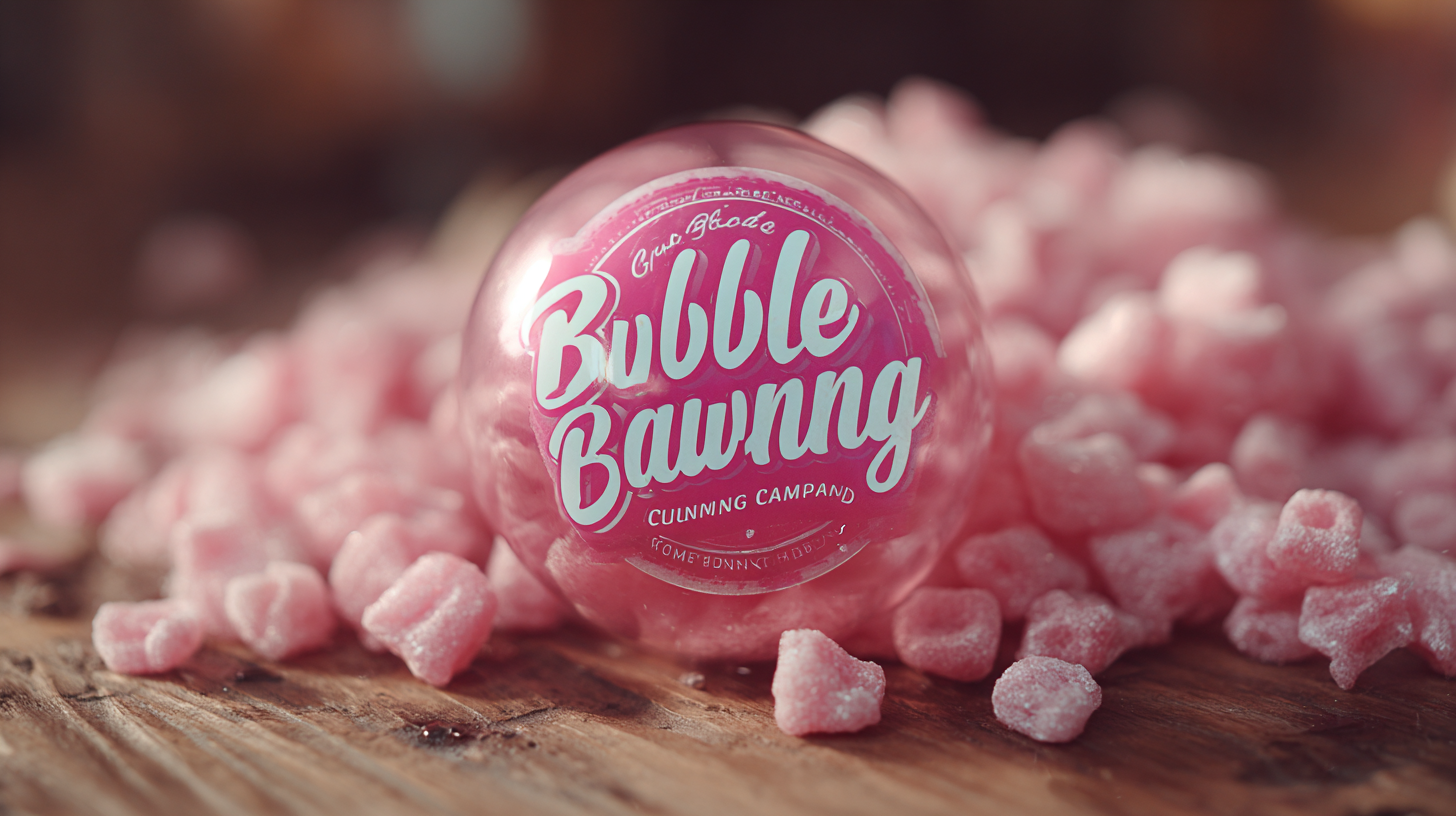 Leading the Global Market with China's Finest Bubble Blowing Candy Production