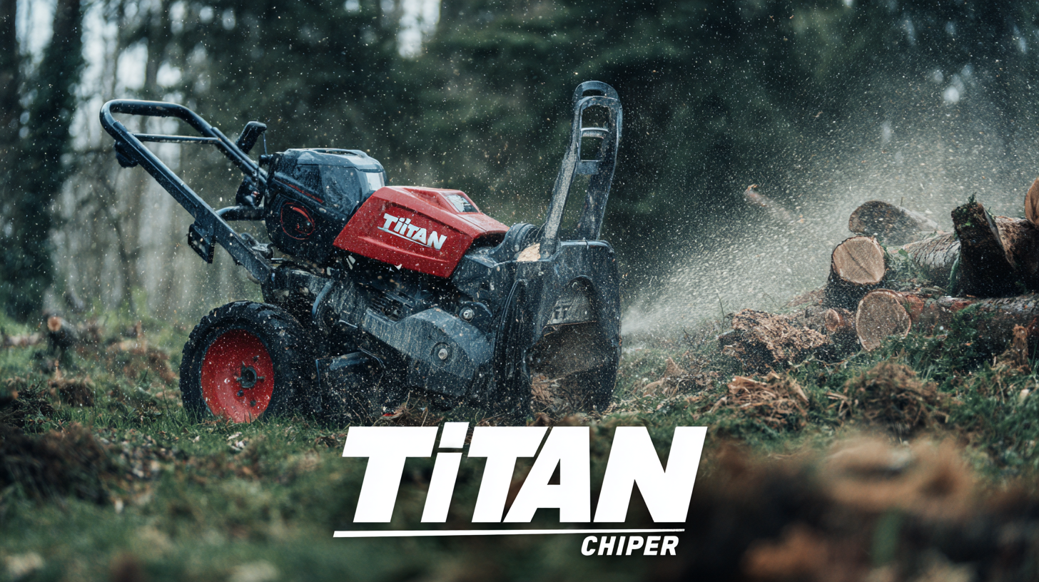 Benefits of Using Best Titan Wood Chipper for Efficient Yard Clean Up