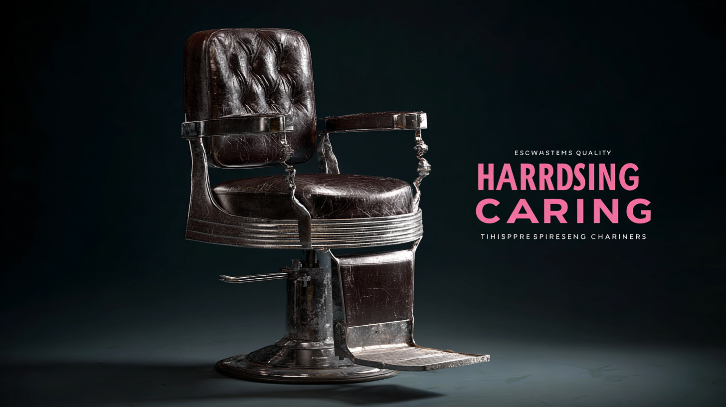 Unlocking Quality: Effective Strategies to Source the Best Hairdressing Chairs from Top Suppliers