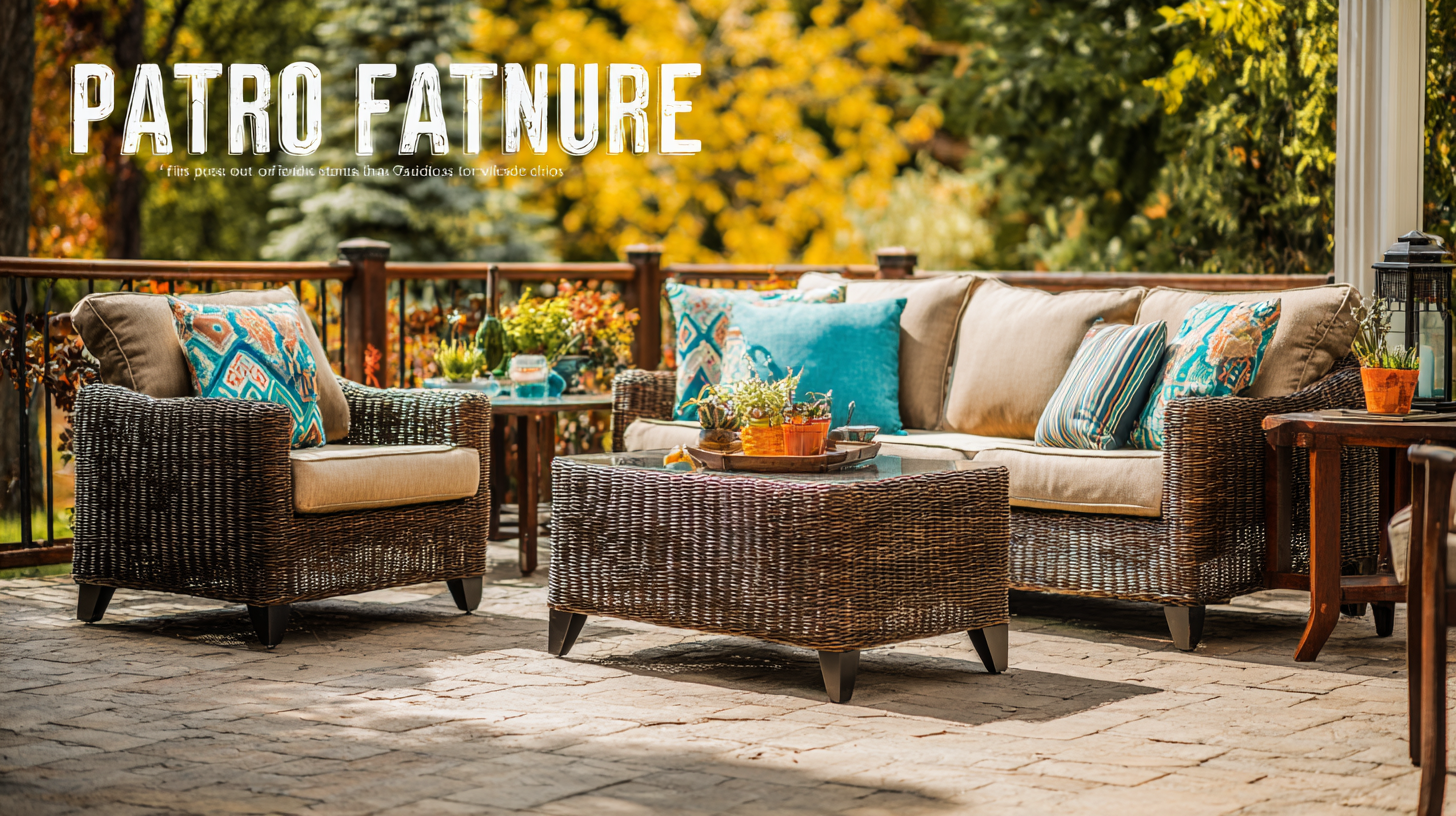 Ultimate Checklist to Choose the Best Patio Furniture Based on Expert Trends and Consumer Insights