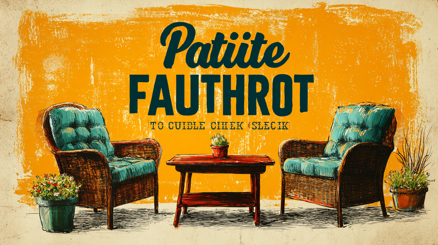 Ultimate Checklist to Choose the Best Patio Furniture Based on Expert Trends and Consumer Insights