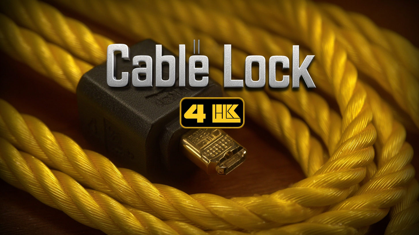 How to Choose the Best Cable and Lock for Your Security Needs