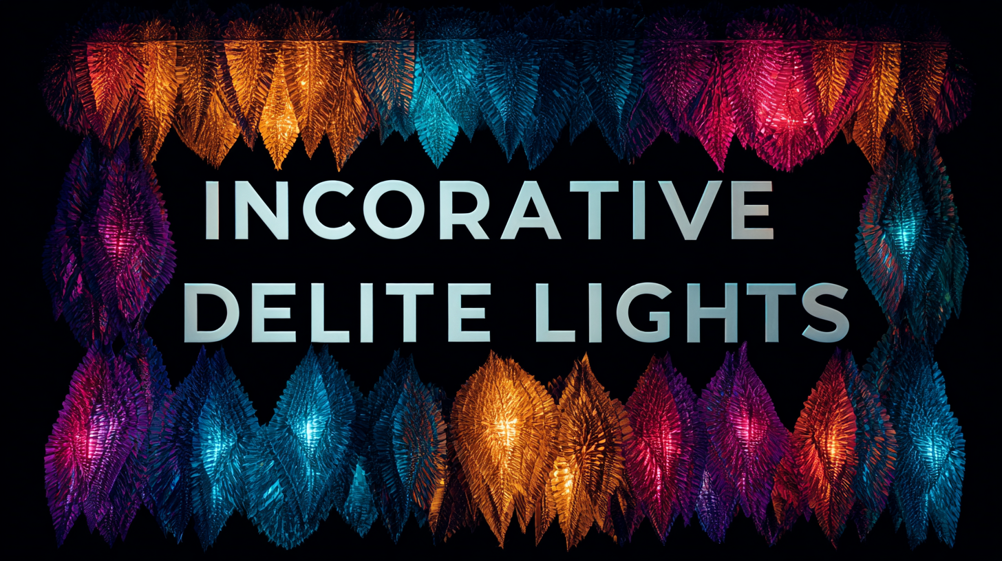 Innovative Solutions for Enhancing Ambiance with Best Led Decorative Lights