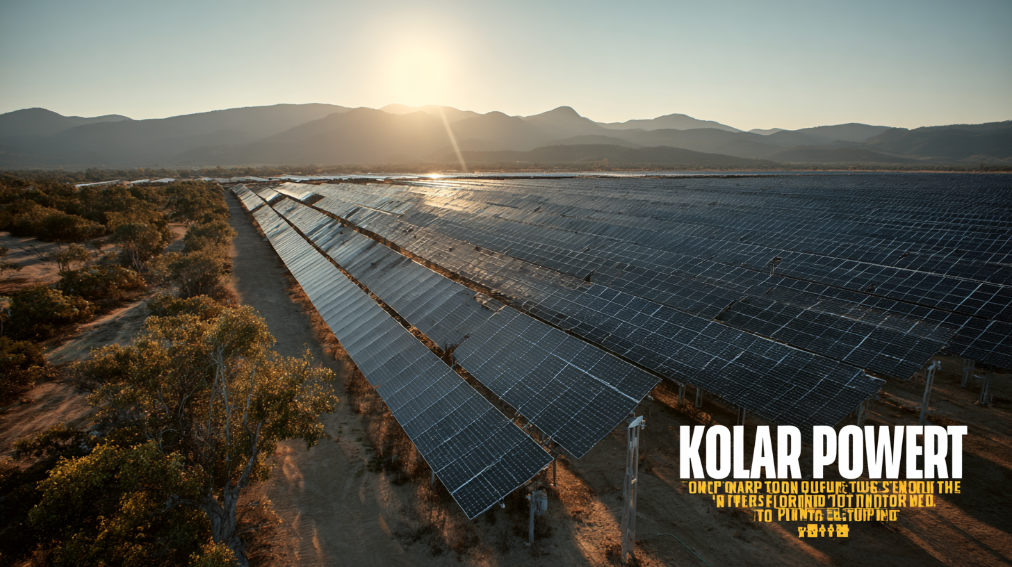 10 Essential Tips for Sourcing the Best Solar Power Plants Around the Globe