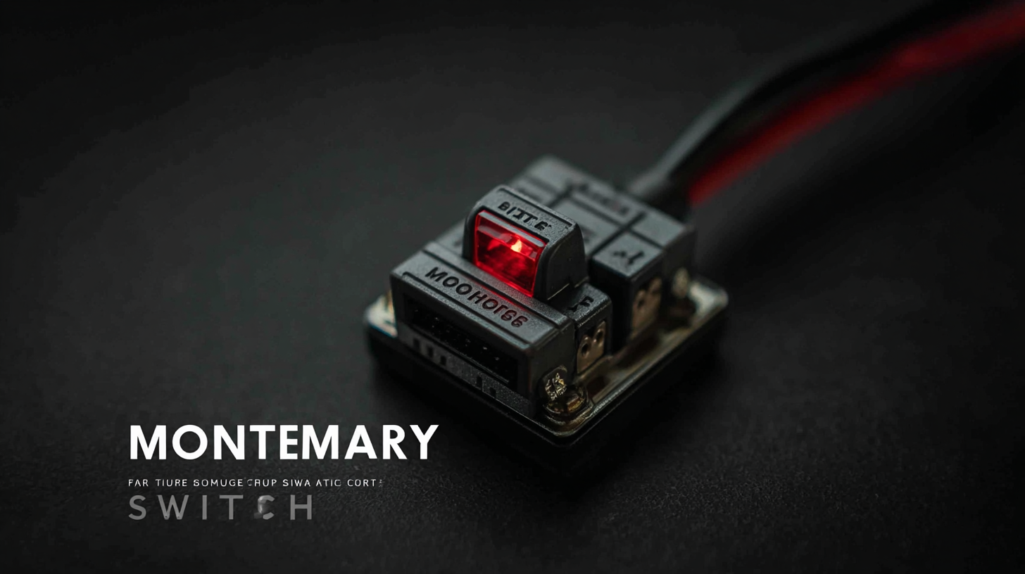 The Ultimate Guide to Choosing the Best Momentary Switch for Your Project