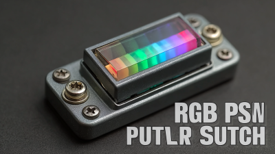 5 interrupteurs à bouton-poussoir RGB incontournables