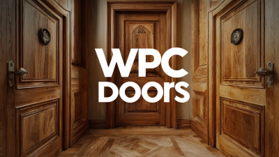 Exploring the Future: Emerging Trends for Best WPC Doors in 2025