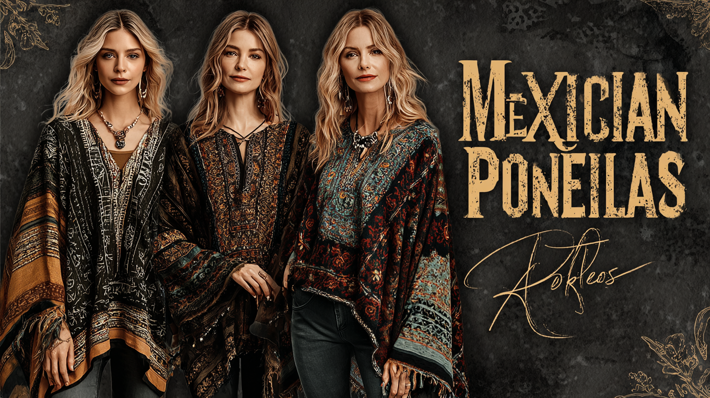 5 Essential Features of the Best Mexican Poncho Tops for Global Buyers in 2023