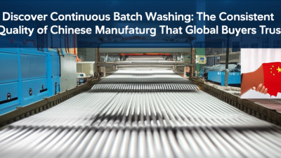 Descubre el Lavado Por Lotes Continuo: La Calidad Constante de la Manufactura China Que Los Compradores Globales Confían