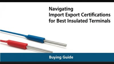 Navigating Import Export Certifications for Best Insulated Terminals Buying Guide