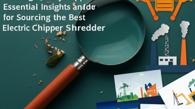 Finding Quality Suppliers: Essential Insights and Best Practices for Sourcing the Best Electric Chipper Shredder