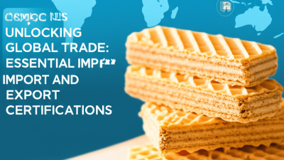 Unlocking Global Trade: Essential Import and Export Certifications for the Best Wafer Biscuit
