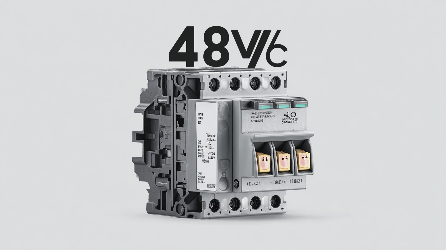 Mastering the Best 48V Contactor