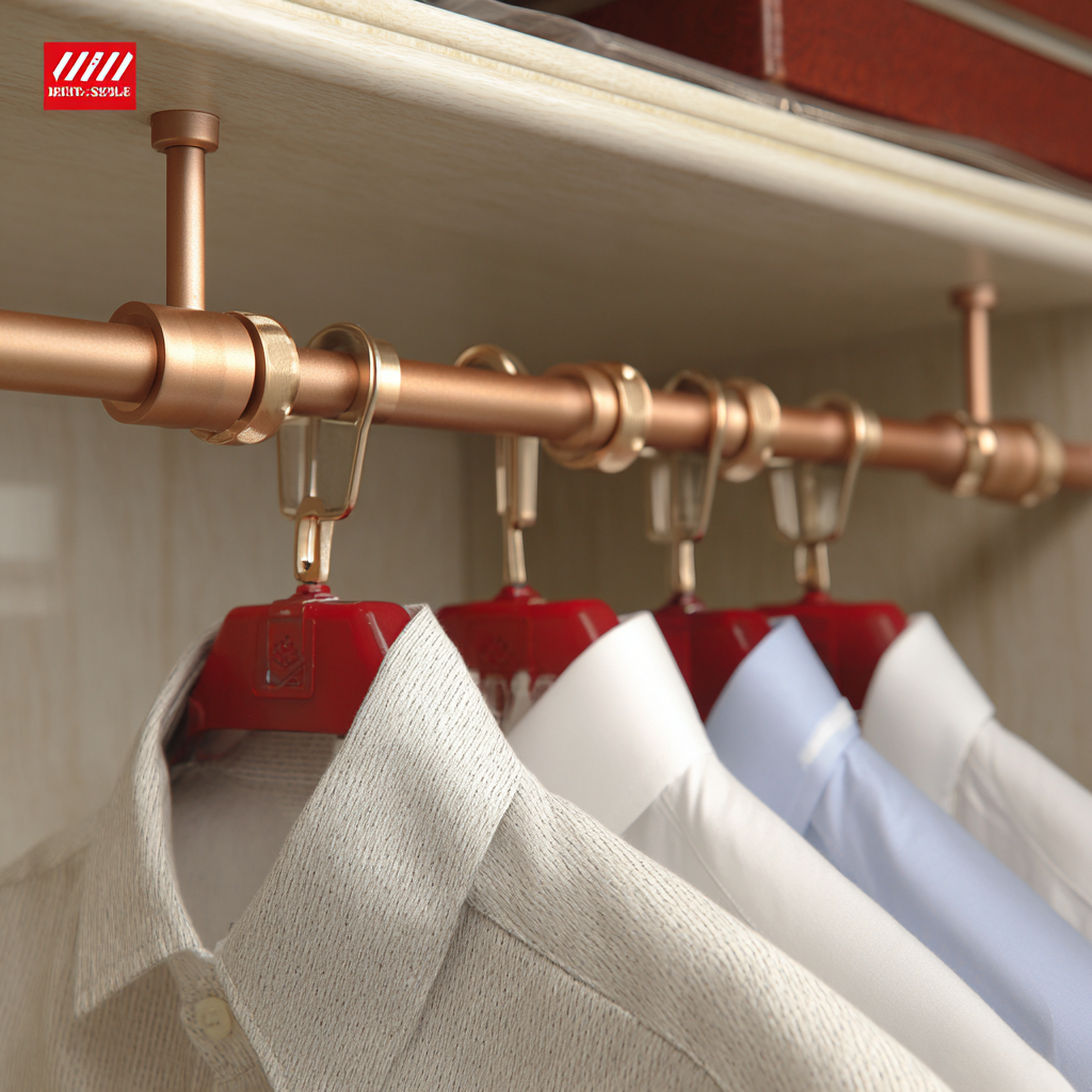 Crafted with Precision Wardrobe Tube Holders Made in China for Global Markets