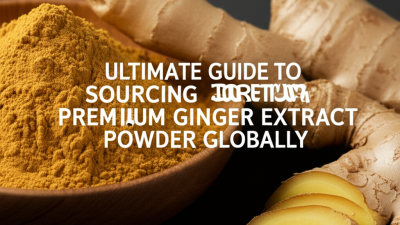 Ultimate Guide to Sourcing Premium Ginger Extract Powder Globally