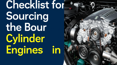 Ultimate Checklist for Sourcing the Best Four Cylinder Engines in 2023
