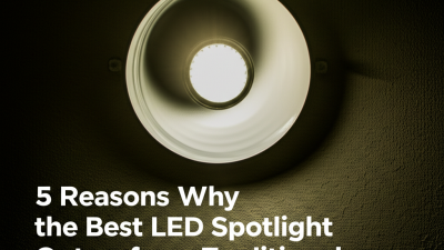 5 Reasons Why the Best LED Spotlight Outperforms Traditional Lighting in 2023