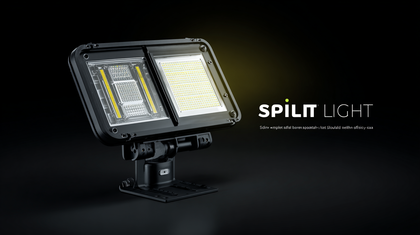 Discover the Advantages of Using the Best Split Solar Flood Light for Sustainable Energy Solutions