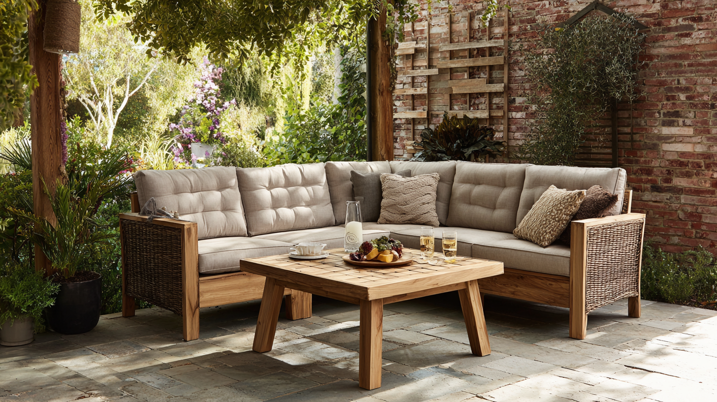 7 Compelling Reasons Why Best Corner Garden Furniture Elevates Outdoor Spaces