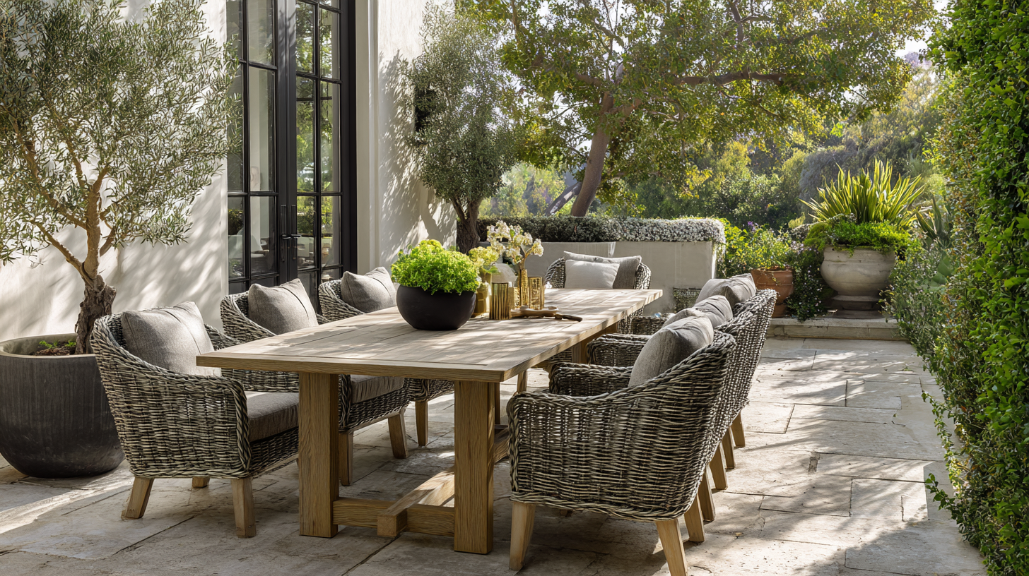 Discover How China's Best Exterior Dining Set Is Redefining Global Outdoor Dining Standards