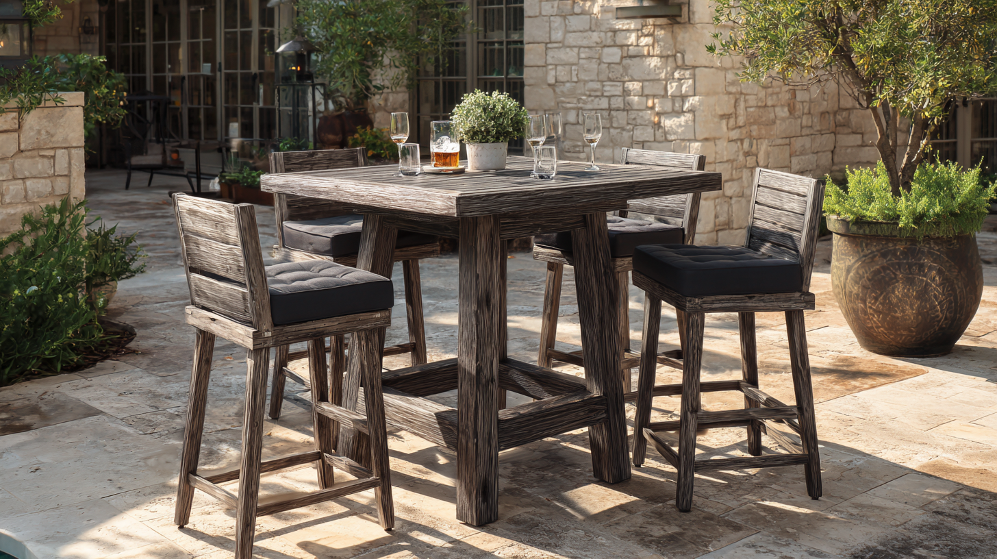 7 Essential Tips for Choosing the Best Bar Table Outdoor for Your Patio