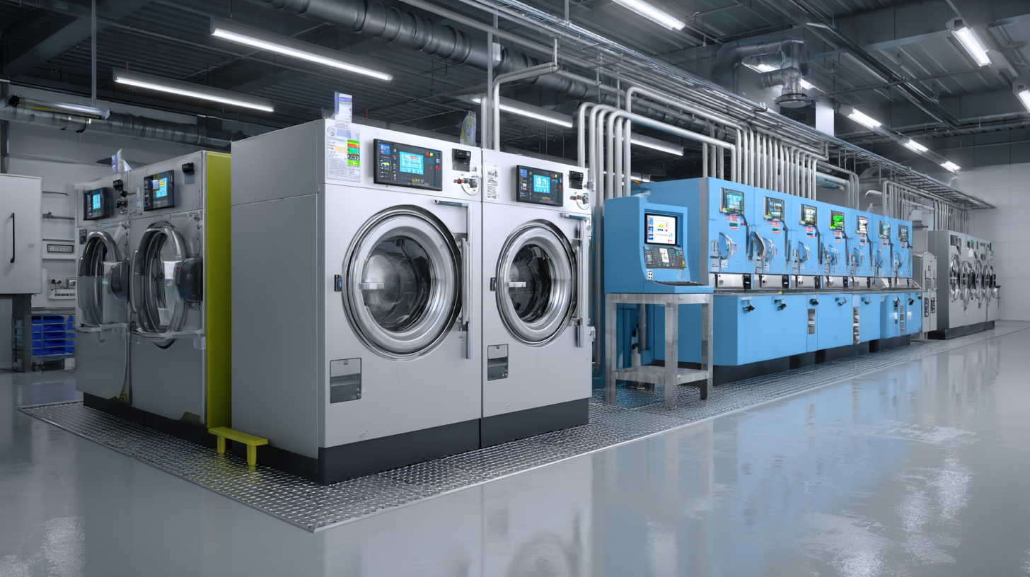 Tendencias Tecnológicas 2025 en Máquinas de Lavandería Industrial que Transformarán el Sector