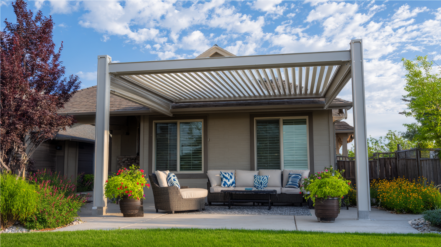 2025 Trends in Shade Solutions: How to Choose the Best Aluminum Louvered Pergola for Your Space
