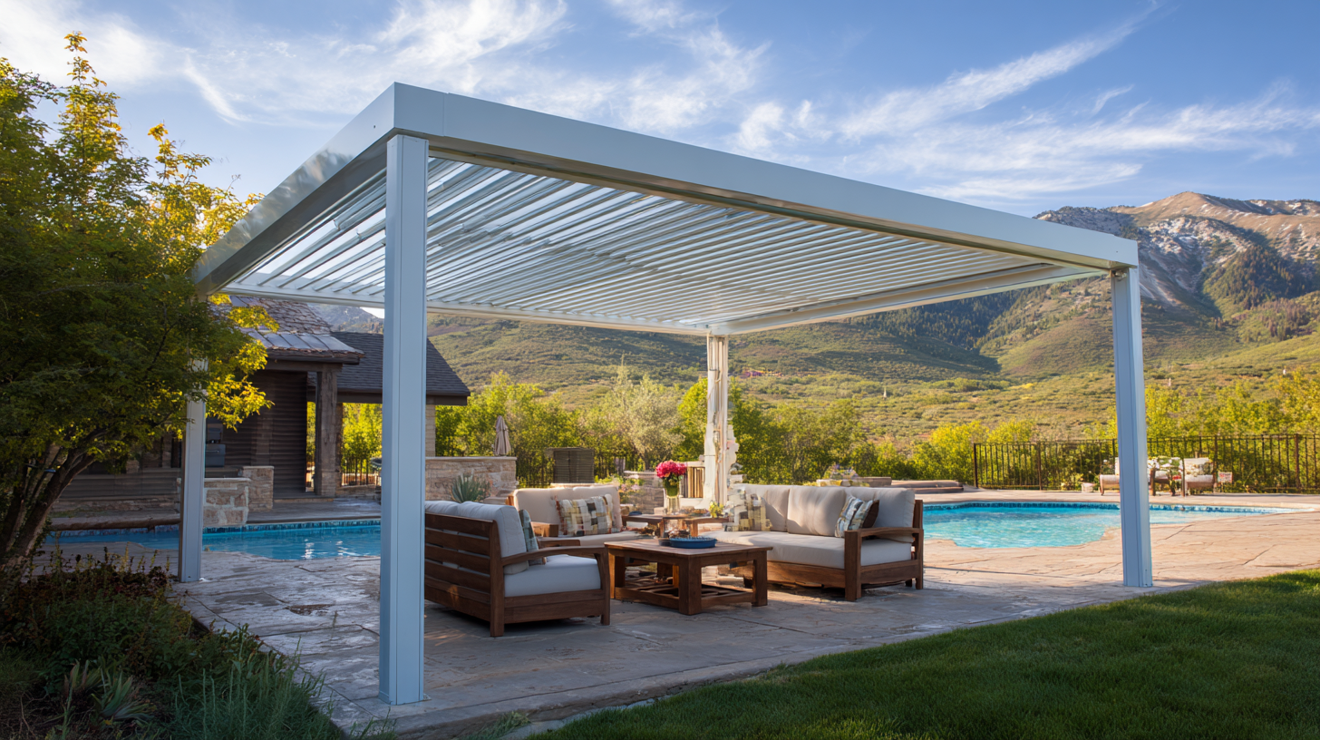 2025 Trends in Shade Solutions: How to Choose the Best Aluminum Louvered Pergola for Your Space