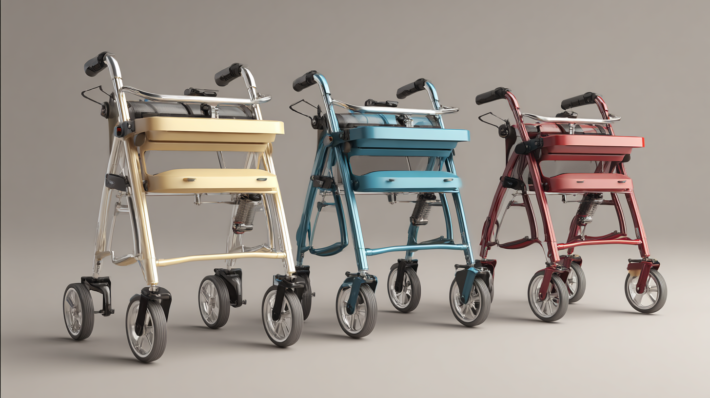 Dominate the Global Market with the Best Tall Rollator Walker Made in China