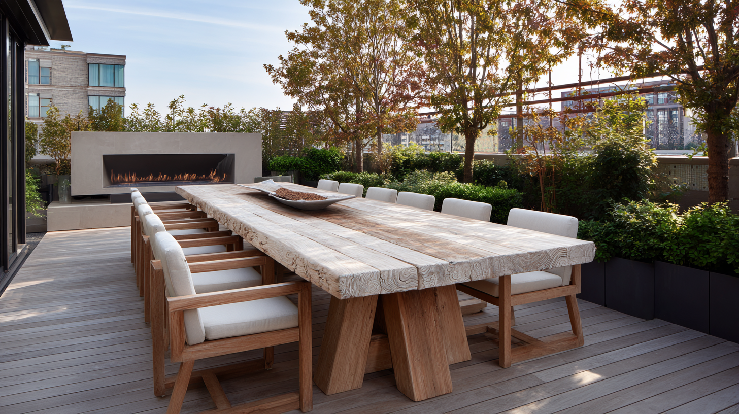 Exploring Innovative Alternatives for the Best Outdoor Dining Table to Elevate Your Al Fresco Experience
