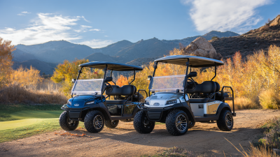 Comparatif ultime : Les meilleures voiturettes de golf utilitaires pour tous les besoins des golfeurs