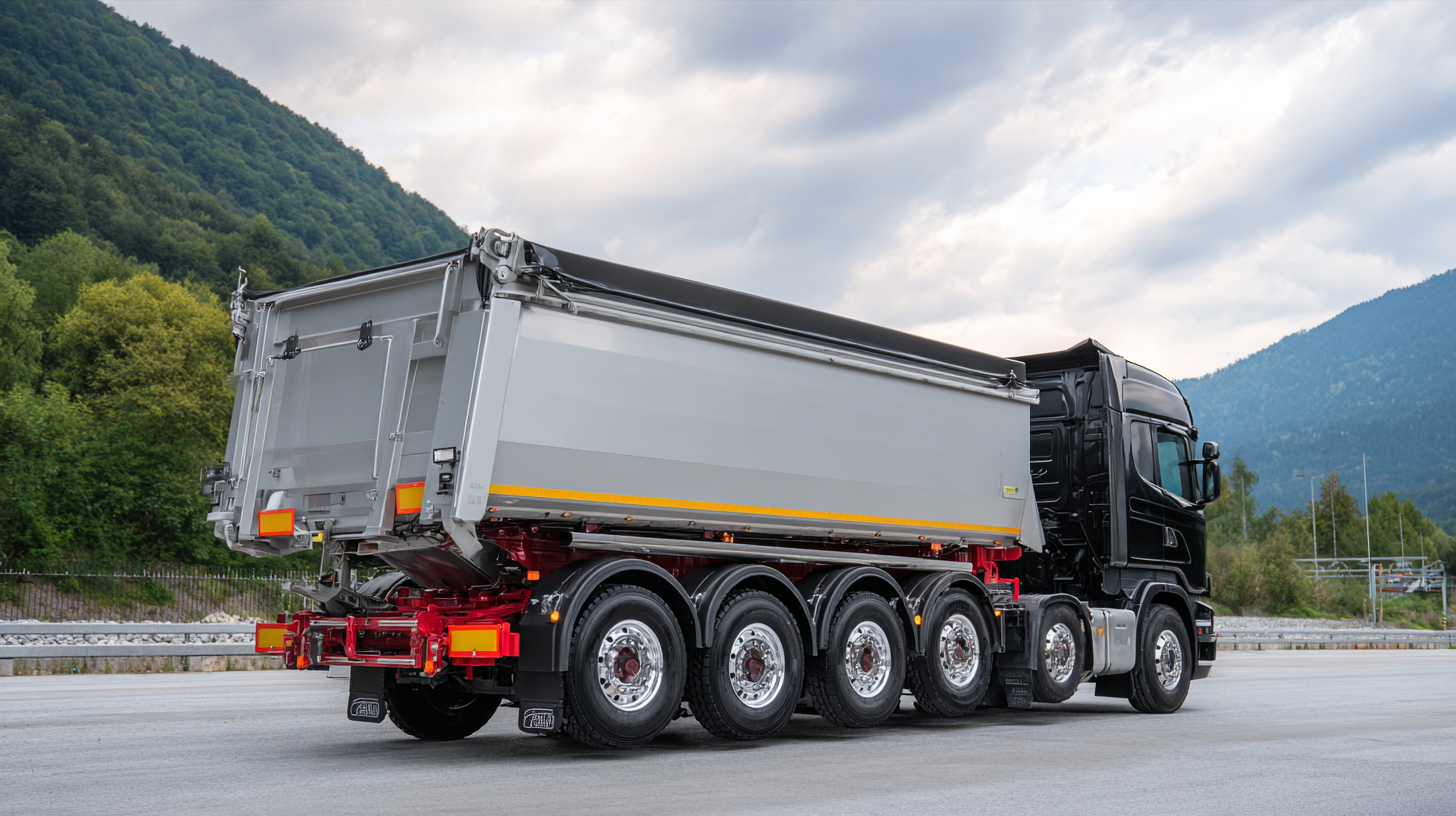 Innovative Advancements in Best Single Axle Dump Technology for 2025 and Their Advantages