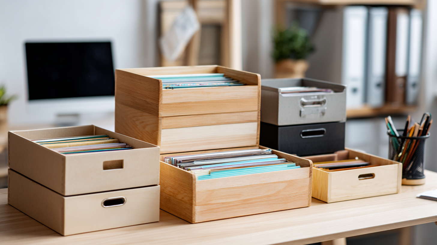 2025 Industry Trends: How the Best Letter Storage Box Will Revolutionize Your Workspace