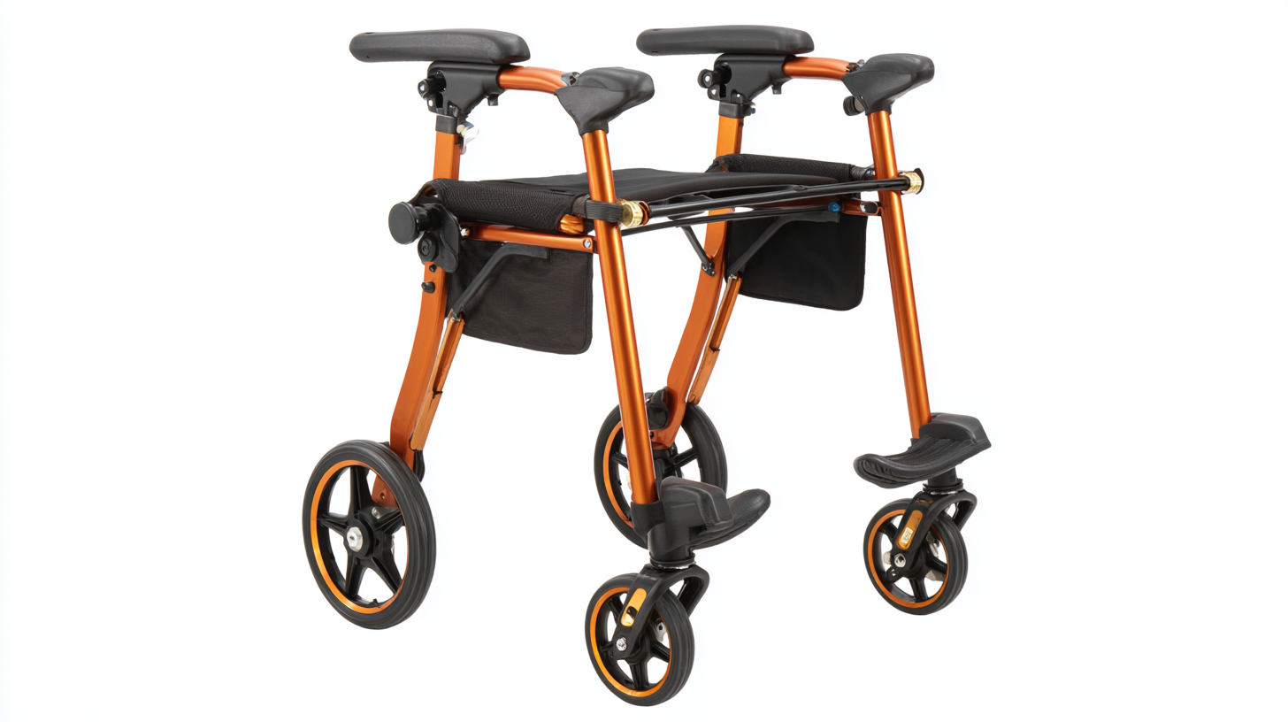 Leading the World in Quality Manufacturing with Our Best Rollator Transport Chair from China
