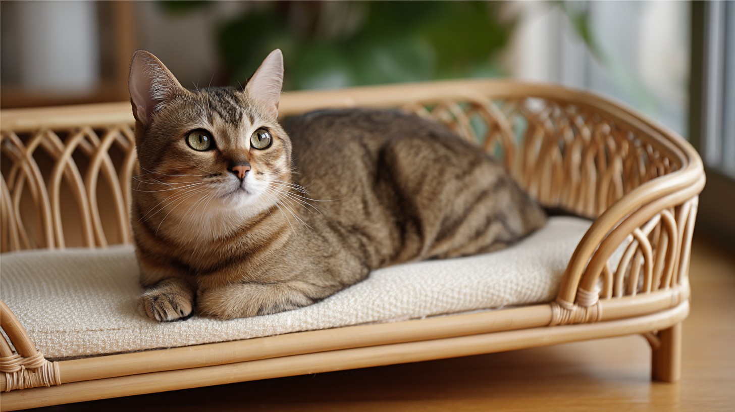 Elevate Your Pet's Lifestyle with Premium Rattan Cat Furniture Crafted in China