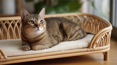 Elevate Your Pet's Lifestyle with Premium Rattan Cat Furniture Crafted in China