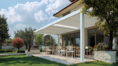 Innovative Solutions for Enhancing Outdoor Spaces with the Best Electric Pergola